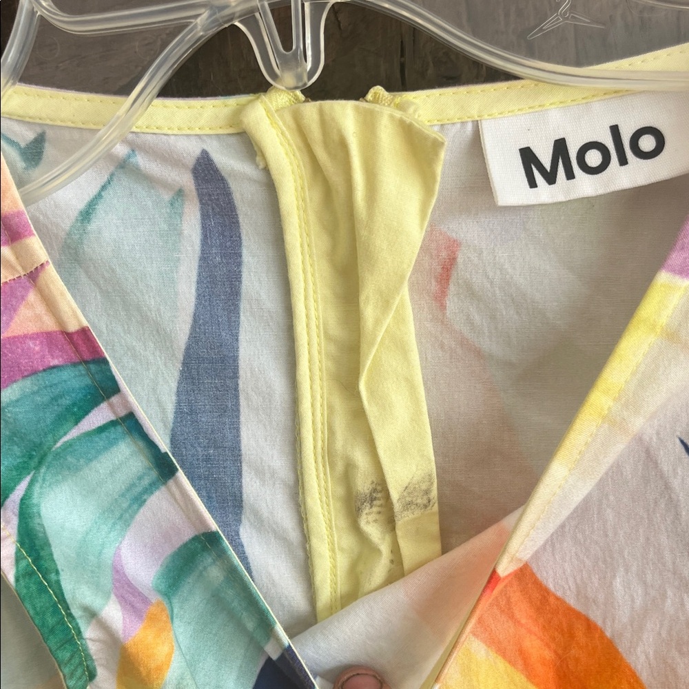 Molo Colorful Floral Casual Dress - Picture 6 of 7